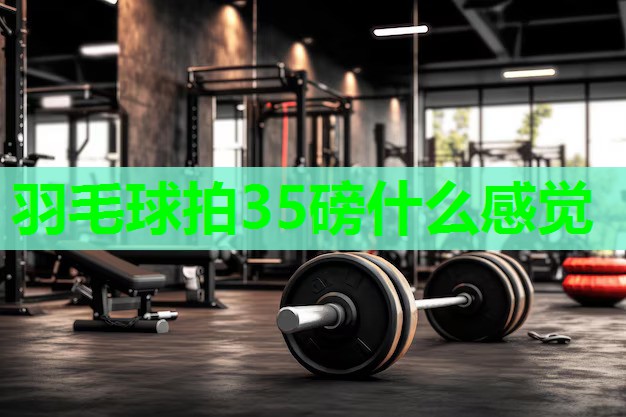 羽毛球拍35磅什么感觉